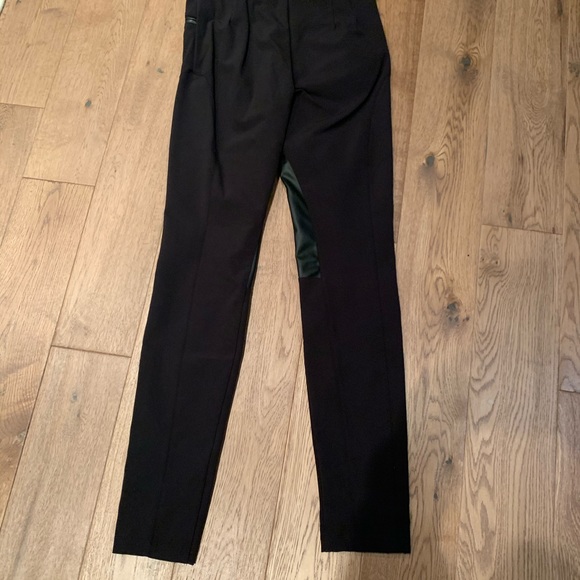 RW&Co Black Leggings with leather detail - Picture 6 of 6